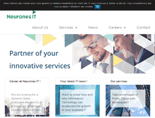 Tablet Screenshot of neurones-it.com